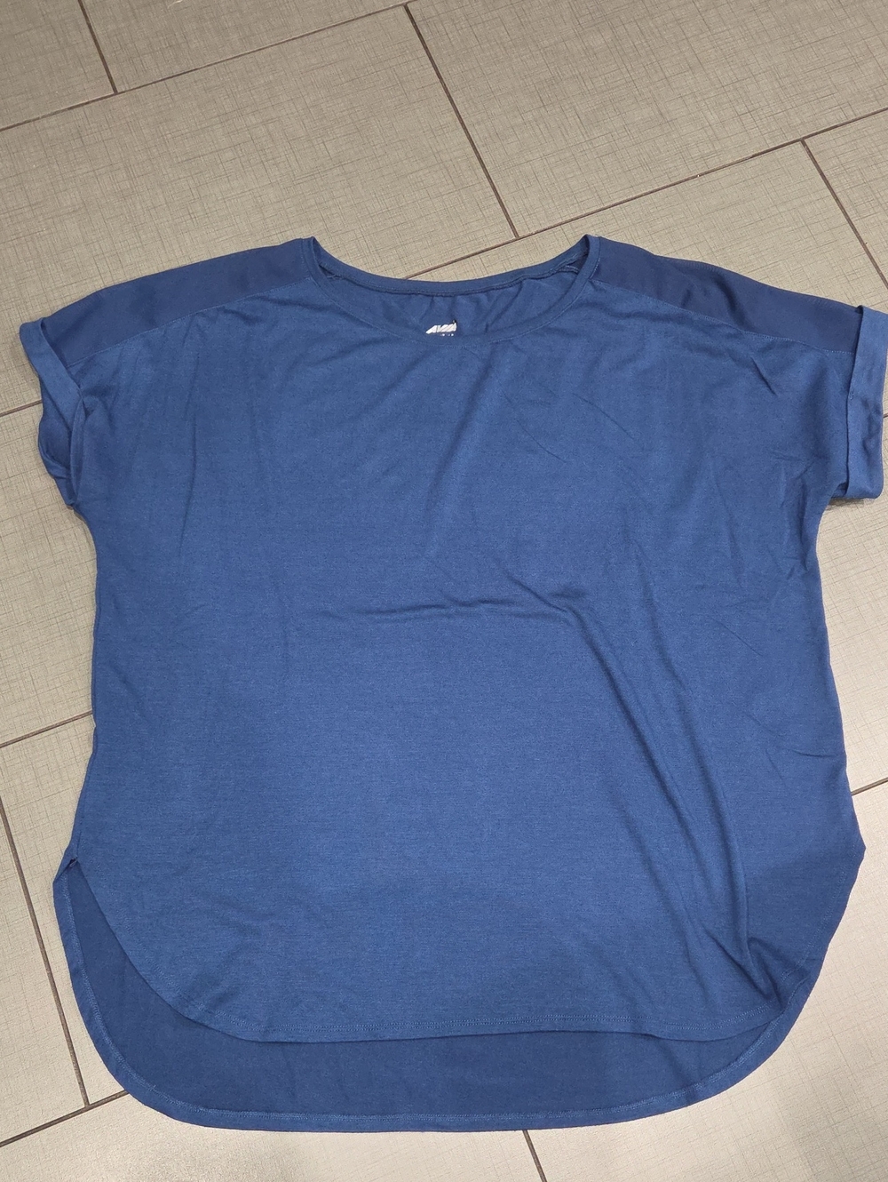 Avia Navy Blue Short Sleeve Women's Tee XXL